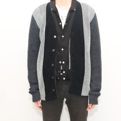 Vintage Acrylic Knit Cardigan