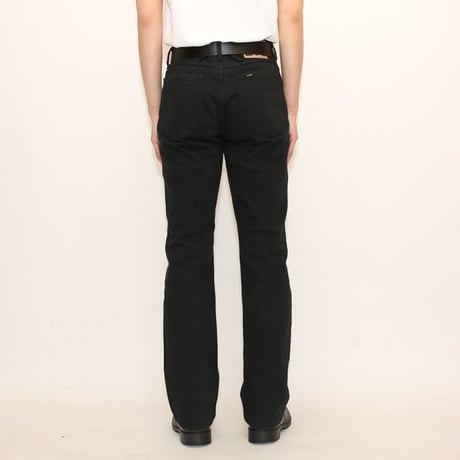 Lee Black Denim Flared Pants