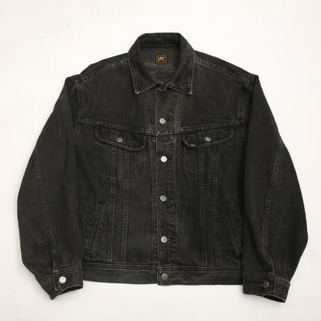 80-90s Lee 220 Black Denim Jacket