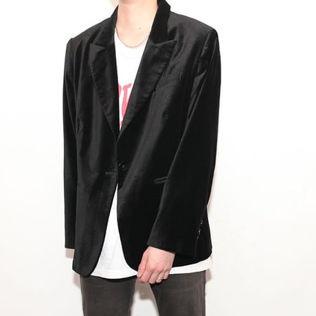 Velvet  Tailored  Jacket