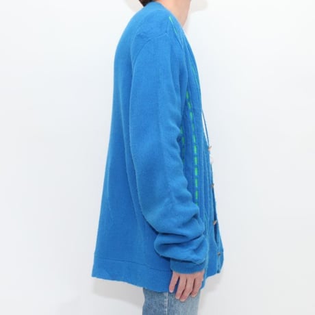Vintage Acryl Knit Cardigan