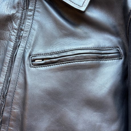 Black Lamb Leather Jacket