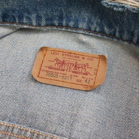 90's Levi's 70505-0217  Denim Jacket MADE IN USA