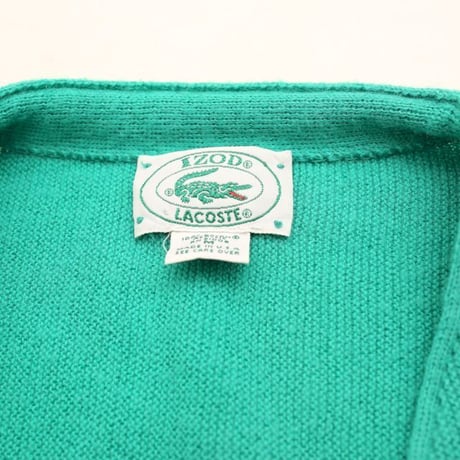 IZOD LACOSTE Knit Cardigan MADE IN USA
