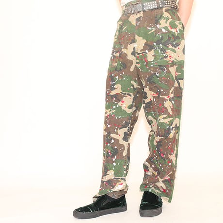 Mix Colors Painted Pants