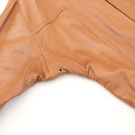 Remy Leather Jacket Loose Silhouette