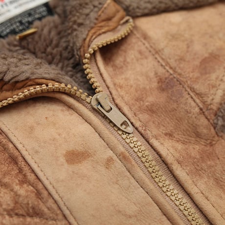 70s Nuback Boa Jacket