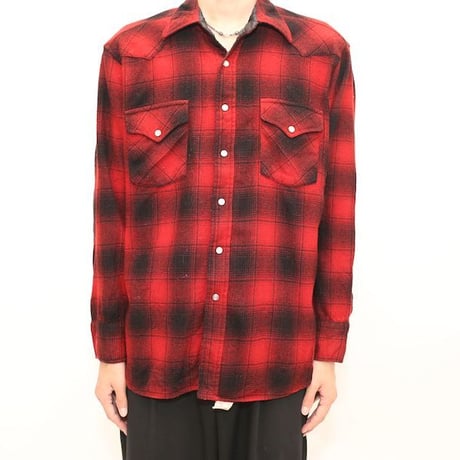 70's Pendleton Wool Western L/S Shirt