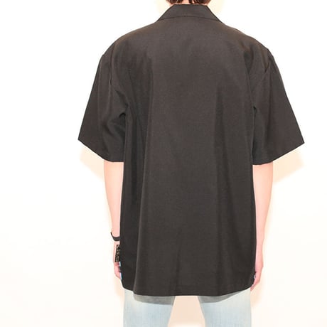 Open-Collared S/S Shirt