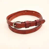 Brown Leather Belt