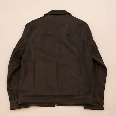 Bernardo Brown Lamb Leather Jacket