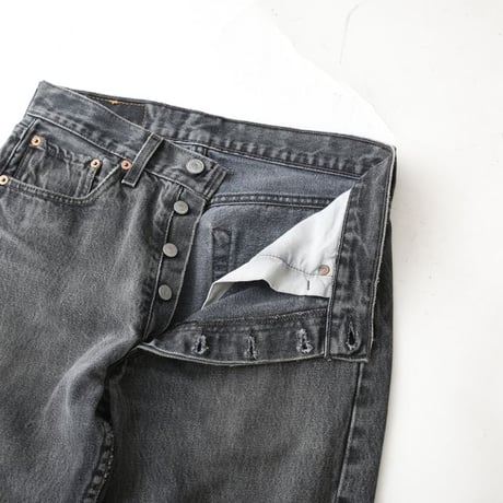 90s Levi's 501 Black Denim Pants MADE IN USA
