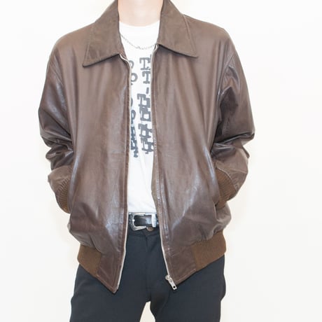 Single Leather Jacket