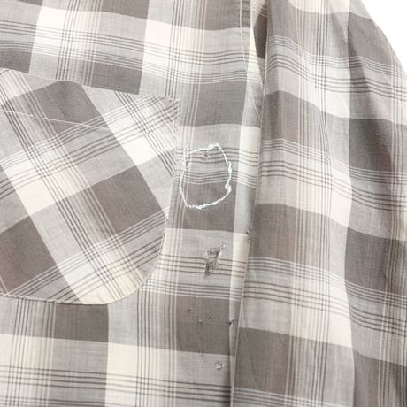 60s Open Collar L/S Shirt