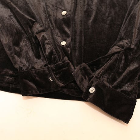 Black Velour L/S Shirt
