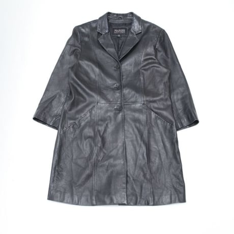Skinny Leather Coat