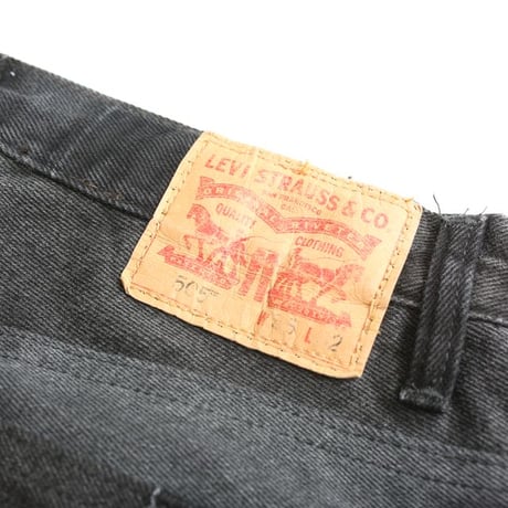 Levi's Patchwork Remake Black Denim Pants