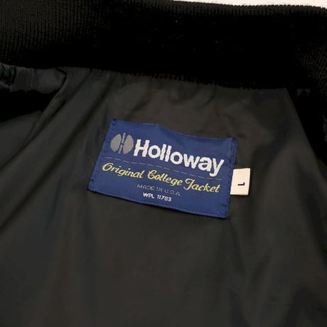 Holloway All Black Varsity Jacket