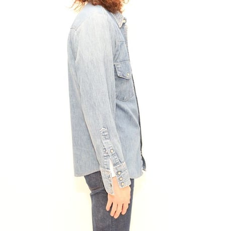 80's BIG MAC Denim Western Shirt MADE IN USA