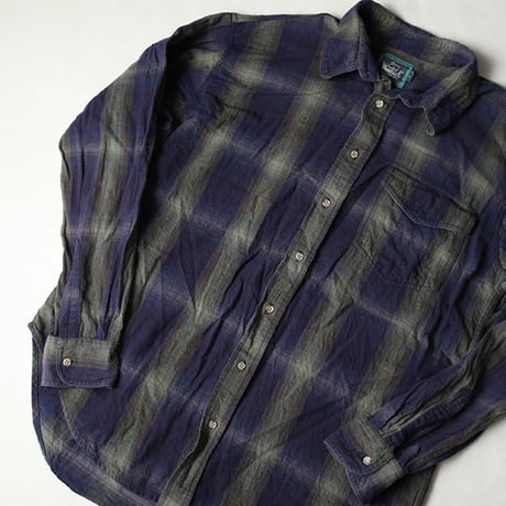 Ombre Check Flannel L/S Shirt