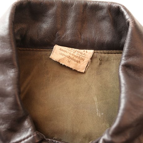 Vintage Leather Trucker Jacket
