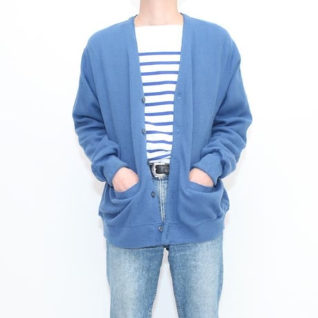 Vintage Acrylic  Knit Cardigan