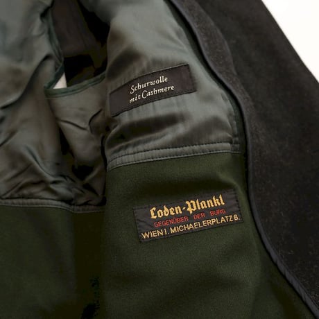 Euro Vintage Virgin Wool & Cashmere Coat