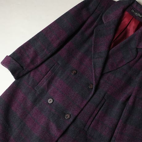 Border Wool Coat