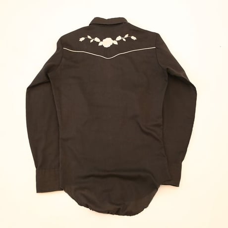Wrangler Black Western Shirt