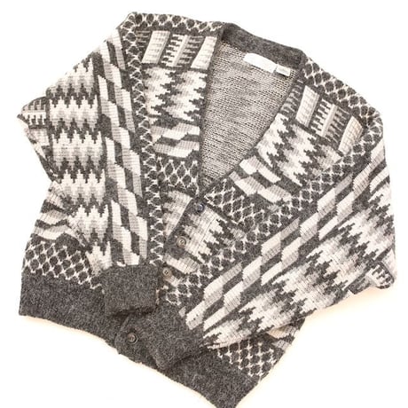 Design Acryl Knit Cardigan