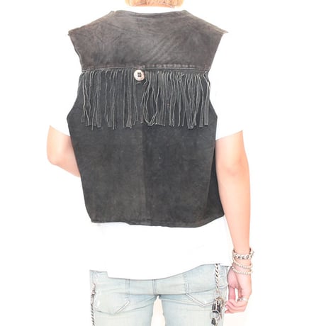 Fringe Suede Vest