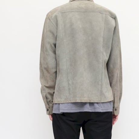 Suede Trucker Jacket