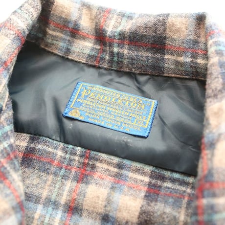 70s Pendleton Wool Plaid Loop Shirt