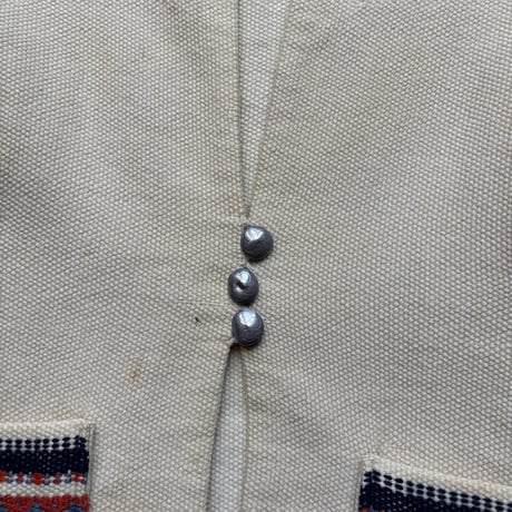 Native Pattern Wool Jacket