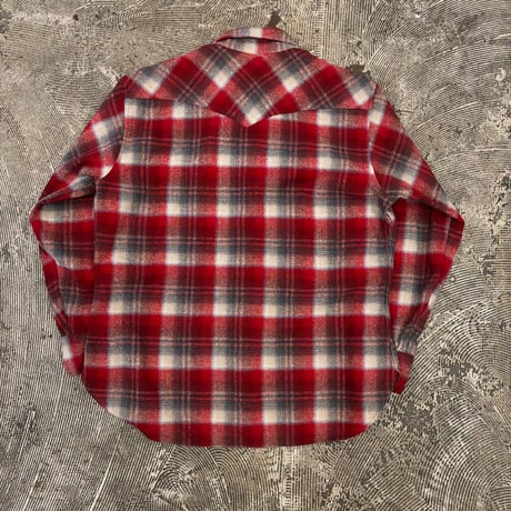 70s Pendleton Wool Western Shirt "HIGH GRADE WESTERN WEAR