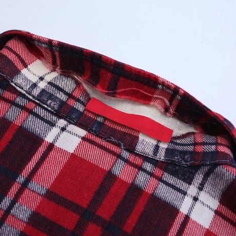 60's Foxdale Printed Plaid Flannel Shirt