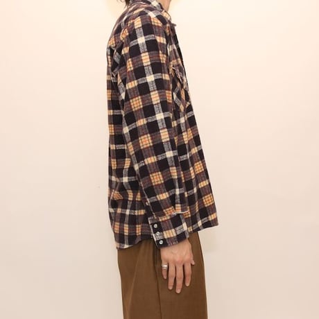 Plaid Print Flannel Shirt