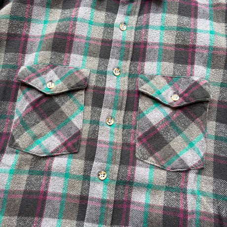 Five Brother Cotton Heavy Flannel Shirt MADE IN USA