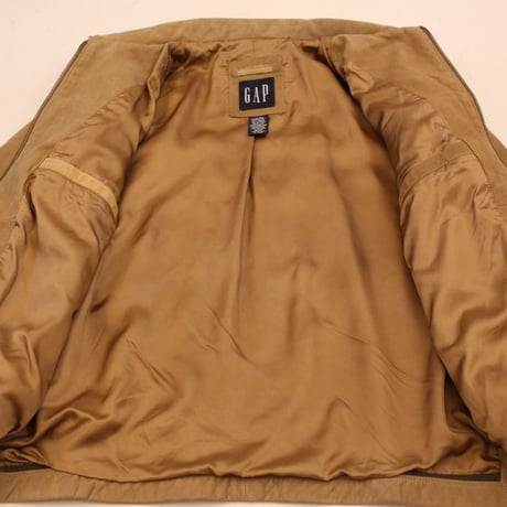 Old Gap Suede Leather Jacket