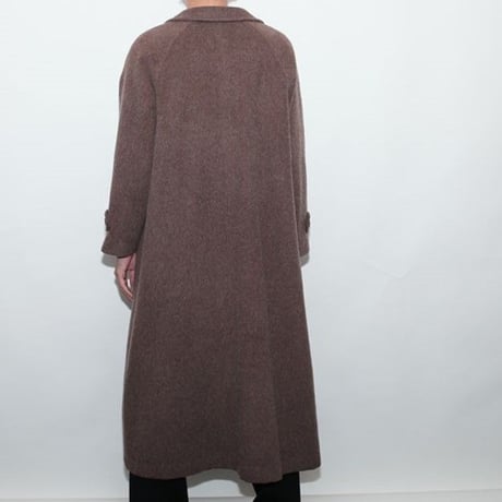 Mohair Wool Long Coat
