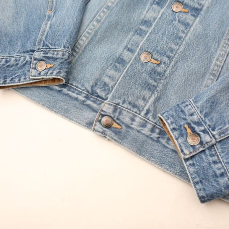 Corduroy Collar Denim Jacket