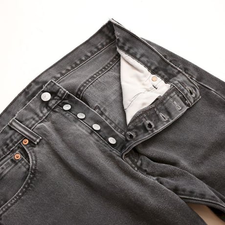 Levi's 501 Black Denim Pants