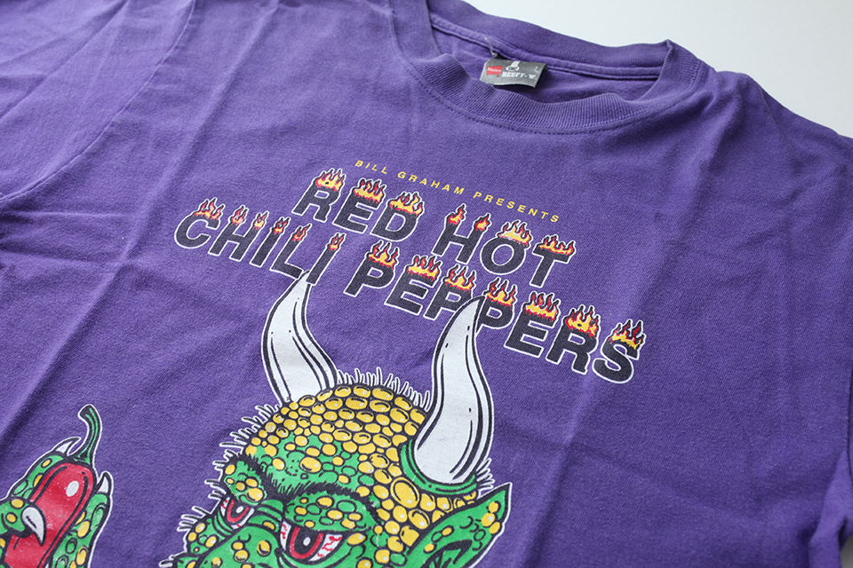 red hot chili peppers レッチリ Nirvana Tシャツ