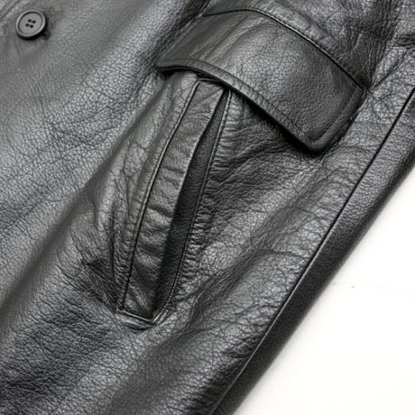 Black Leather Coat