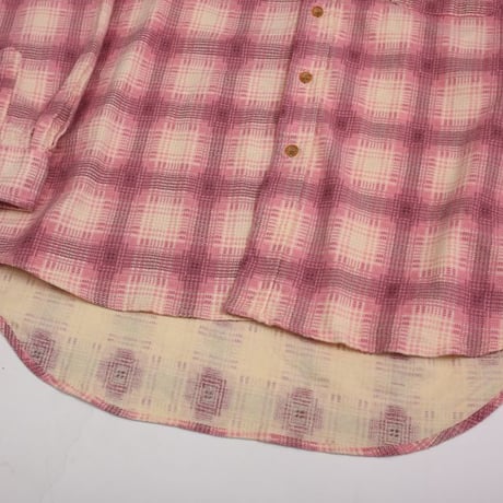 Plaid Print Flannel Shirt