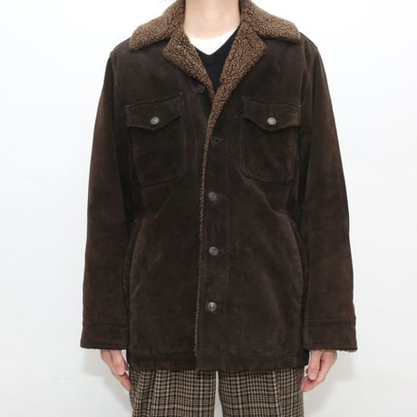 Old Gap Suede Boa Jacket