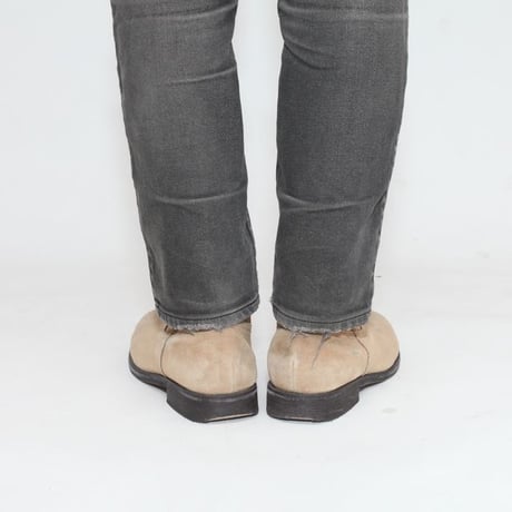 Suede Leather Zip Up Boots