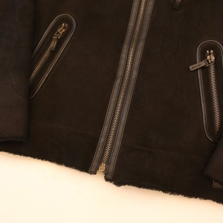 Black Mouton Jacket