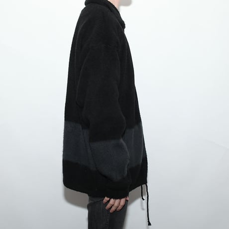 Alpaca Wool Zip Up Jacket