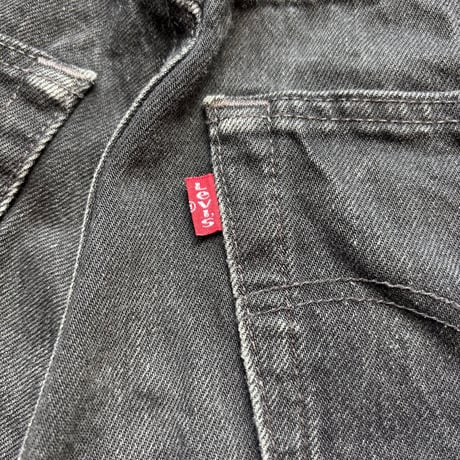Euro Levi's 501 Black Denim Pants MADE IN BELGIUM